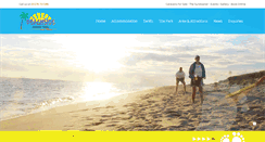 Desktop Screenshot of beachsideholidaypark.co.uk